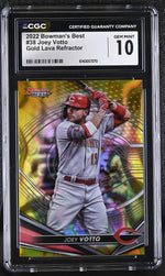 2022 Bowman's Best #38 Joey Votto /75 CGC 10