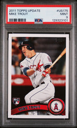 2011 Topps Update Mike Trout #US175 PSA 9