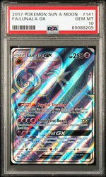2017 Pokemon Sun and Moon Lunala Gx #141 PSA 10