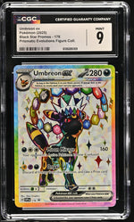 2025 Black Star Promos #176 Umbreon ex Prismatic Evolutions Figure Coll. CGC 9