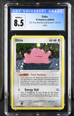 2004 Pokemon #4/112 Ditto EX Fire Red & Leaf Green CGC 8.5