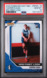 2025 Panini Instant NBA Rps First Look Cooper Flagg #RPSFL-16 /12312 PSA 10