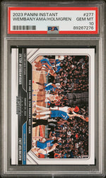 2023 Panini Instant Chet Holmgren/Victor Wembanyama #277 /1 PSA 10