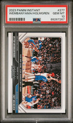 2023 Panini Instant Victor Wembanyama/Chet Holmgren #277 Rise and Shine /3302 PSA 10