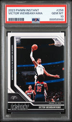 2023 Panini Instant Victor Wembanyama #258 /2647 PSA 10
