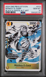 2024 One Piece Starter Deck 13 the Three Brothers Ultra Deck Monkey D. Garp #ST13013 PSA 10