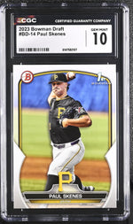 2023 Bowman #BD-14 Paul Skenes CGC 10