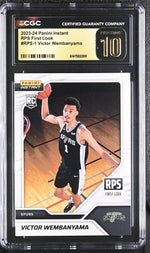 2023 Instant #RPS-1 Victor Wembanyama RPS First Look 1 CGC 10