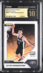 2023 Instant #RPS-1 Victor Wembanyama RPS First Look 1 CGC 10