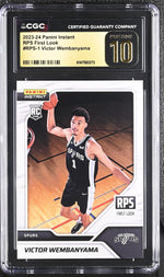 2023 Panini Instant #RPS-1 Victor Wembanyama RPS First Look 1 CGC 10