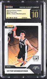 2023 Instant #RPS-1 Victor Wembanyama RPS First Look 1 CGC 10
