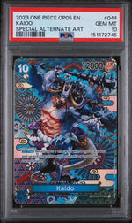 2023 One Piece Awakening of the New Era Special Alternate Art Kaido #OP04-044 PSA 10