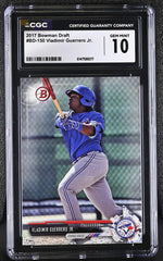 2017 Bowman #BD-150 Vladimir Guerrero Jr. Bowman Draft CGC 10