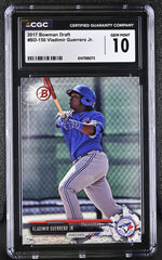2017 Bowman #BD-150 Vladimir Guerrero Jr. Bowman Draft CGC 10