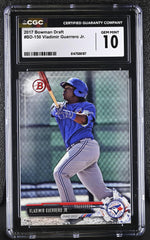 2017 Bowman #BD-150 Vladimir Guerrero Jr. Bowman Draft CGC 10