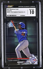 2017 Bowman Chrome #BDC-150 Vladimir Guerrero Jr. Bowman Draft CGC 10