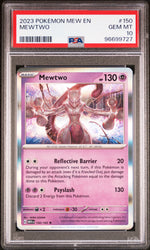 2023 Pokemon Scarlet and Violet 151 Mewtwo #150 PSA 10