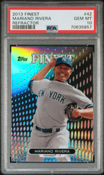 2013 Finest Refractor Mariano Rivera #42 PSA 10