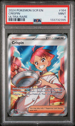 2024 Pokemon Stellar Crown Ultra Rare Crispin #164 PSA 9