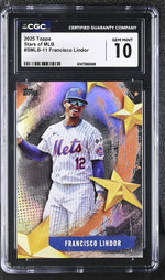 2025 Topps #SMLB-11 Francisco Lindor Stars of MLB CGC 10
