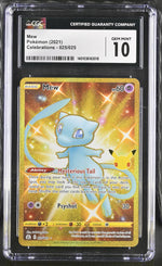 2021 Pokemon #025/025 Mew Celebrations CGC 10