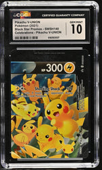 2021 Black Star Promos #SWSH140 Pikachu Celebrations CGC 10