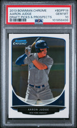 2013 Bowman Draft Picks and Prospects Chrome Aaron Judge #BDPP19 PSA 10