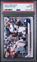 2025 Topps Now Aaron Judge/Shohei Ohtani #239 /16516 PSA 10