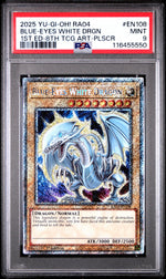 Yu-Gi-Oh! Blue-Eyes White Dragon #EN108 1st Edition PSA 9