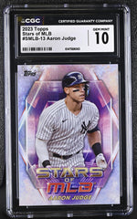 2023 Topps #SMLB-13 Aaron Judge Stars of MLB CGC 10