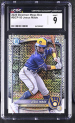 2025 Bowman #BCP-50 Jesus Made Mega Box CGC 9