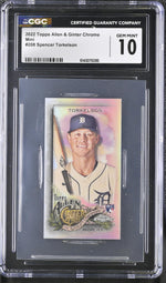 2022 Allen & Ginter Chrome #208 Spencer Torkelson The World's Champions CGC 10