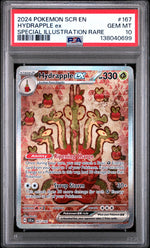 2024 Pokemon Scarlet and Violet Stellar Crown Special Illustraion Rare Hydrapple Ex #167 PSA 10