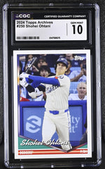 2024 Topps Archives #250 Shohei Ohtani CGC 10