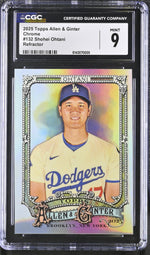 2025 Allen & Ginter Chrome #132 Shohei Ohtani The World's Champions CGC 9