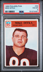 1966 Philadelphia Mike Ditka #32 PSA 4