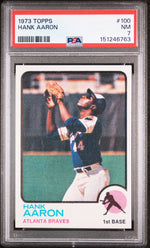 1973 Topps Hank Aaron #100 PSA 7