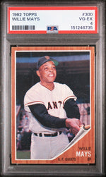 1962 Topps Willie Mays #300 PSA 4