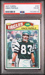 1977 Topps Vince Papale #397 PSA 4