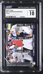 2025 Topps #29 Judge/Ramirez/Rooker /74 CGC 10