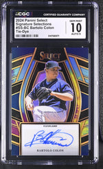 2024 Select #SS-BC Bartolo Colon Signature Selections /25 CGC 10