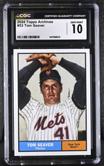 2024 Topps Archives #53 Tom Seaver CGC 10