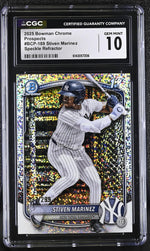 2025 Bowman Chrome #BCP-189 Stiven Marinez Prospects /299 CGC 10