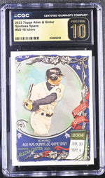 2023 Allen & Ginter #SS-18 Ichiro Spotless Spans CGC 10