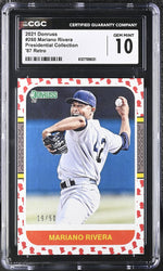 2021 Donruss #260 Mariano Rivera Presidential Collection '87 Retro /50 CGC 10
