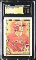 2023 Allen & Ginter #96 Shohei Ohtani The World's Champions CGC 10