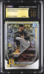 2025 Bowman Chrome #30 Paul Skenes Mega Box CGC 10