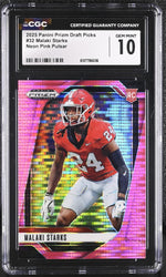 2025 Prizm #32 Malaki Starks Draft Picks /15 CGC 10