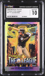 2025 Bowman Chrome #IT-17 Leo De Vries It Came to the League CGC 10