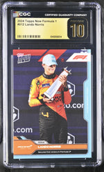 2024 Topps Now #012 Lando Norris CGC 10